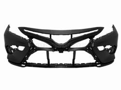 Бампер передний Toyota Camry Japan 17-21 (С отверстием под крюк)