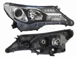 Фара Toyota RAV4 (XA40) 12-15 (Справа/ Галоген/ ДХО/ С электрокорректором)