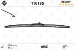 Щётка с/о 650мм гибридная HBlade 116 185