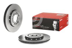 Диск тормозной AUDI A2/A3/VW GOLF IV/V/SKODA FABIA/OCTAVIA передний вент.D=256мм 09.7011.11