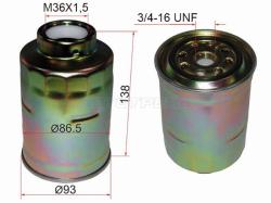 Фильтр топливный TOYOTA LAND CRUISER  90-/PRADO 90/120 96-/DYNA TOYOACE 83- DIESEL