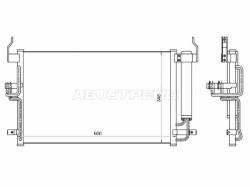 Радиатор кондиционера Hyundai Elantra 00-09 / Coupe 02-09 / Tiburon 02-09