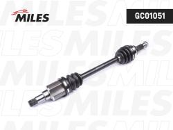 GC01051 Привод в сборе FORD FIESTA V/FUSION 1.0-1.6TDCI 01- лев. +ABS