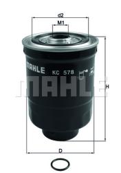 Фильтр топливный HYUNDAI PORTER /H-1/H-100/MITSUBISHI PAJERO/L200 2.5 DIESEL KC578D