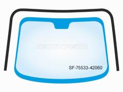 Молдинг лобового стекла (П-образный) Toyota RAV4 (XA40) 12-19