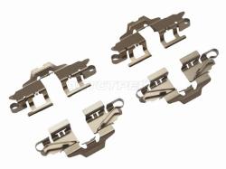 Комплект монтажный тормозных колодок RR TOYOTA COROLLA/AURIS/BELTA/IST/RACTIS/VITZ/YARIS