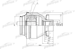 ШРУС PCV4843