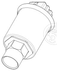 Датчик давления хладагента для а/м Skoda Octavia (96-)/VW Golf IV (96-) (LRPS 1806)