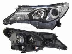 Фара Toyota RAV4 (XA40) 12-15 (Слева/ Галоген/ ДХО/ С электрокорректором)