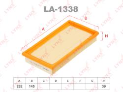 Фильтр воздушный KIA RIO 1.3-1.5 00- LA-1338