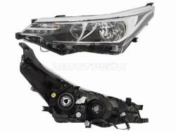 Фара Toyota Corolla (E180) 16-19 (Слева/ Галоген/ ДХО/ С электрокорректором)