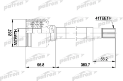 ШРУС PCV5014