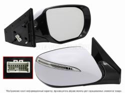 Зеркало Hyundai Santa Fe 12-15 (Справа/ Обогрев/ Регулировка/ Повторитель поворота/ 6 контактов)