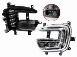 Фара противотуманная (Слева/ LED/ ДХО) Renault Kaptur 16-22