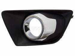 Оправа ПТФ Ford EcoSport 14-19 (Справа/ Хром ободок)