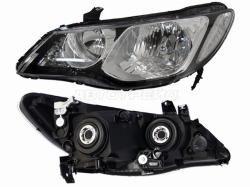 Фара Honda Civic 05-12 (Слева/ Галоген/ под электрокорректор/ 4D SED)