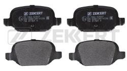 Колодки торм. диск. задн. Citroen Nemo 08- Fiat 500 (312) 07- Doblo (119 223) 01- Panda (169) 04 bs-2463