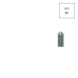 Винт уст. 5х5 DIN 914 (ISO 4027) вн/ш. А2 475шт FORTLUFT sts012184