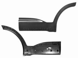 Молдинг двери Chery Tiggo 4 Pro 20- (Сзади/ Слева)