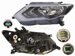 Фара Nissan X-Trail 17-22 (Слева/ Галоген/ ДХО/ С электрокорректором)