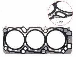 Прокладка ГБЦ MITSUBISHI PAJERO/MONTERO 6G74 3,5 97- RH=LH (металл)