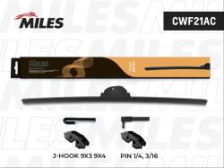 CWF21AC Щётка с/о 530мм бескаркасная (HOOK 9x3/9x4)