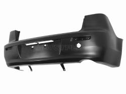 Бампер задний Mitsubishi Lancer 07-17 (С отверстием под крюк/ 4D SED)