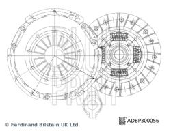 Подшипник выжимной NISSAN ALMERA N16/PRIMERA P10/P11 1.5-2.0 81-03 ADN13305