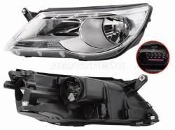 Фара Volkswagen Tiguan 06-11 (Слева)