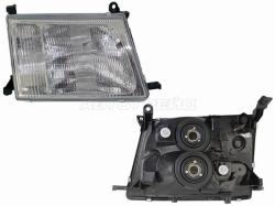 Фара Toyota Land Cruiser (J100) 98-02 (Справа/ Галоген/ Ручная регулировка)