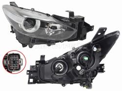 Фара Mazda 3 16-19 / Axela 16-19 (Справа/ Галоген/ С электрокорректором)