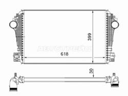 Интеркулер VOLKSWAGEN AMOROK 09-