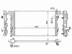 Радиатор Ford F150 14-20