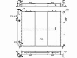 Радиатор Jeep Grand Cherokee 92-98