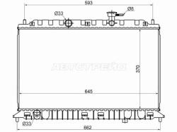 Радиатор Kia Rio 05-11