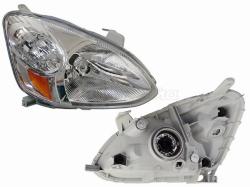 Фара Toyota Echo 02-05 / Platz 02-05 (Справа/ Ручная регулировка)