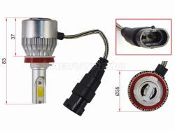 Лампа (H8/H11/ LED/ Комплект/ 38W 3800LM)
