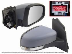 Зеркало Ford Focus 10-19 (Справа/ Обогрев/ Регулировка/ Повторитель поворота/ 8 контактов)