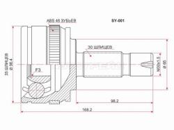 Шрус (Спереди/ Наруж) SsangYong Istana 95-04