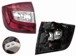 Фонарь задний Skoda Rapid 17-20 (Слева/ LED)