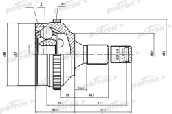 ШРУС PCV1569