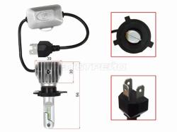 Лампа (H4/ LED/ Комплект/ 20W 3600LM так же подходит на цоколь H19)