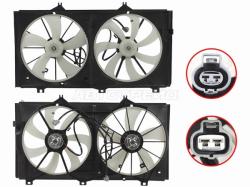 Диффузор радиатора TOYOTA CAMRY 06-11/LEXUS ES 06-12