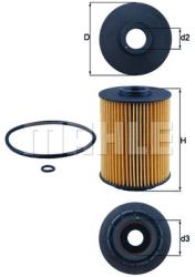 Фильтр масляный VW TOUAREG 4.2 -06 OX356D