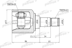 ШРУС PCV1071