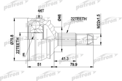 ШРУС PCV1227