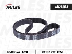 AB26013 Ремень ГРМ TOYOTA 2.0-2.2 86-00 (163X26.7)