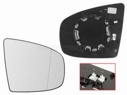 Полотно зеркала BMW X5 06-13 / X6 08-14 (Справа/ Обогрев/ асферическое)