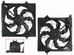 Диффузор радиатора в сборе HYUNDAI SANTA FE/KIA SORENTO 2,2D 12-