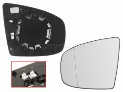 Полотно зеркала BMW X5 06-13 / X6 08-14 (Слева/ Обогрев/ асферическое)